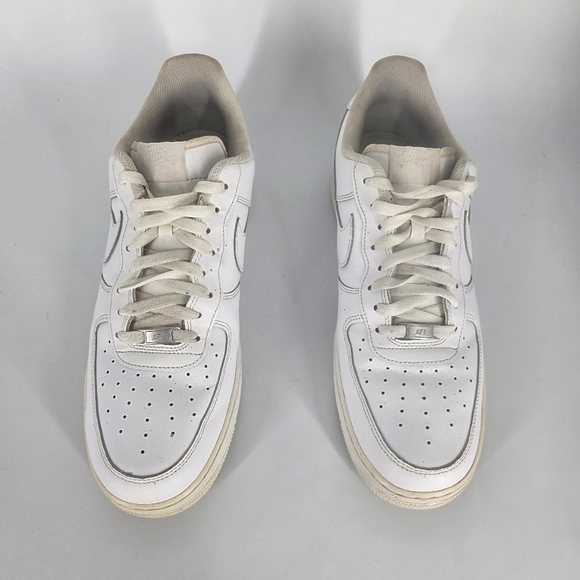 Nike Air Force 1 Low White 315122-111 Men\'s 14 Shoes Vintage Triple White main image 6